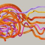 abstract AI brain connections