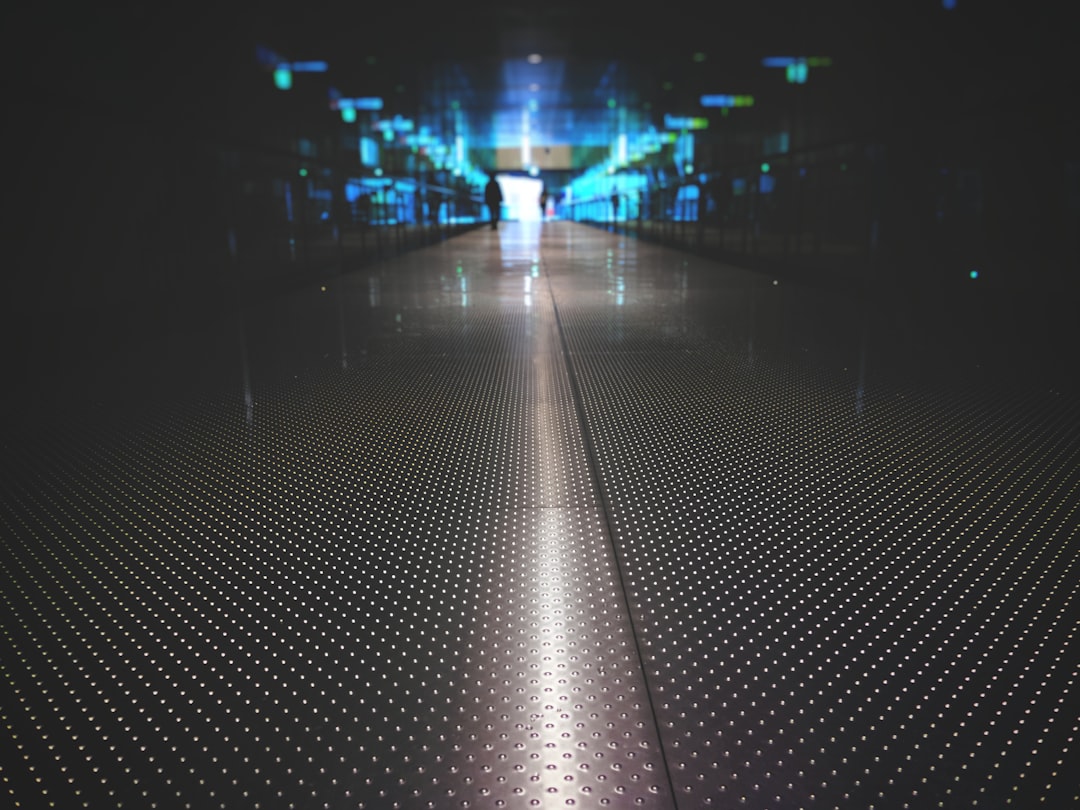 futuristic tech path