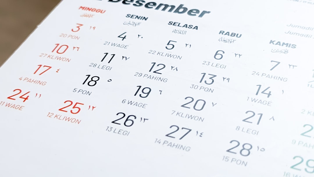 Smart calendar app