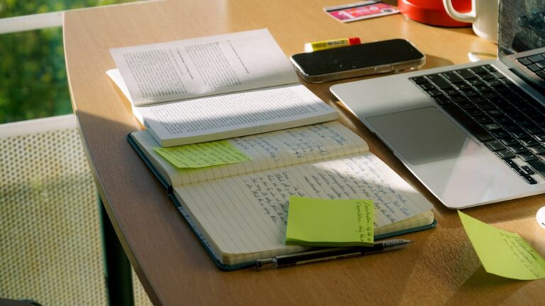 AI note organization