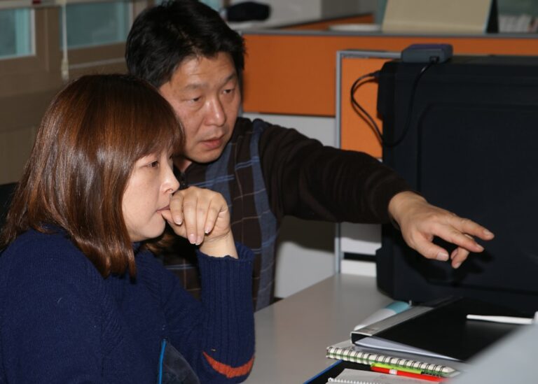 student with AI assistant