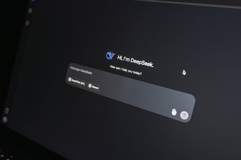 AI dashboard interface