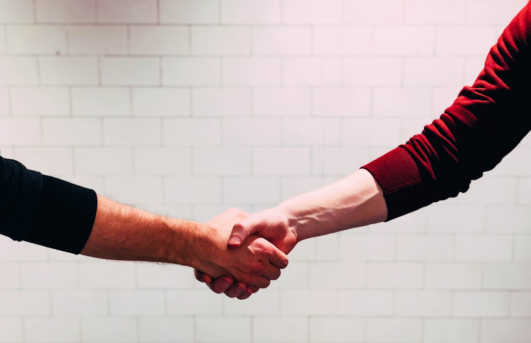 building trust handshake
