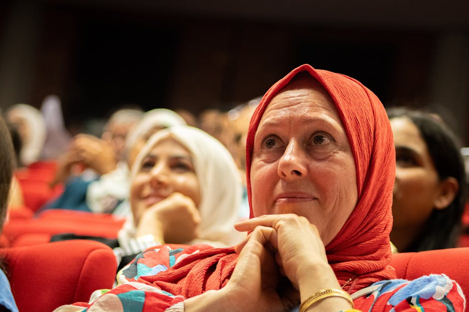 diverse audience engaging