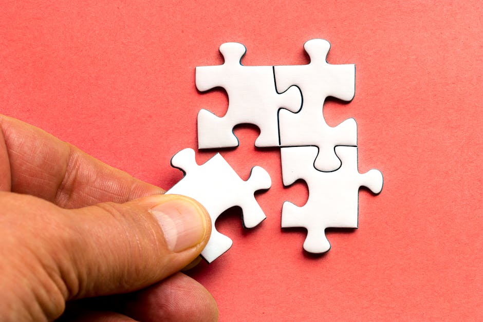puzzle pieces fitting