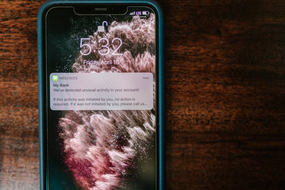 security alert screen