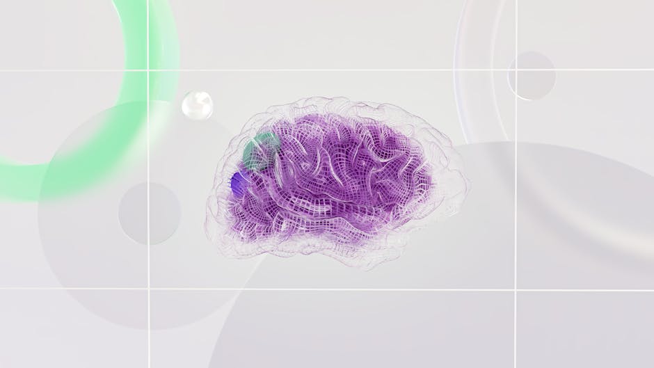 AI brain concept