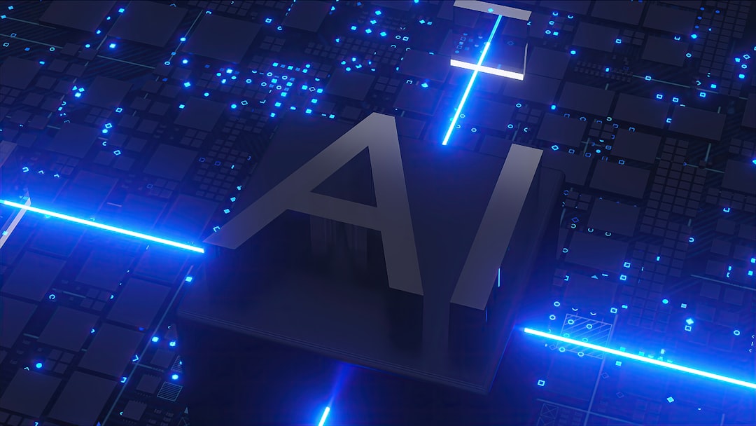 futuristic AI city