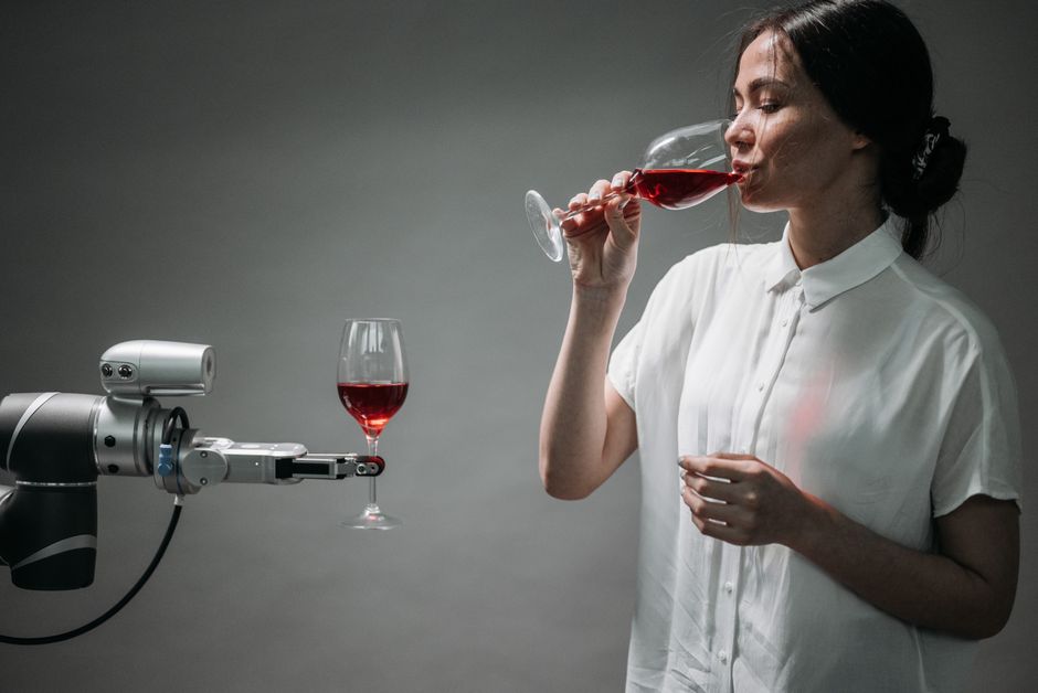 person using AI for task automation person using AI for task automation