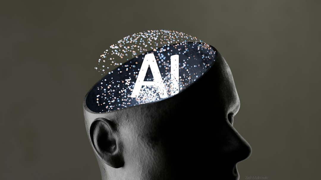 person learning about AI person learning about AI